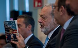 Carlos Slim og biden