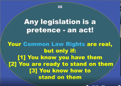 Common Law are real, the other is action