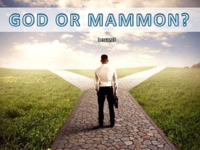 God or mammon