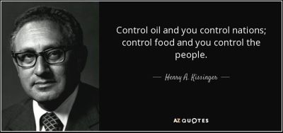 Control the food and you control the people
