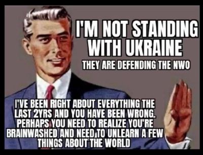 Not standing with Ukraine
